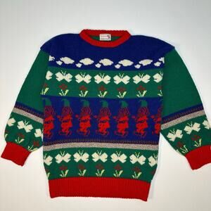 Vintage 1980’s The Irish Scene Wool Ireland Sweater Medium